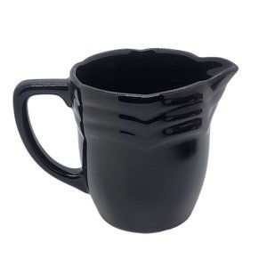 Coffee Mug Jug Cup textured black  unbranded coffee or juice cup